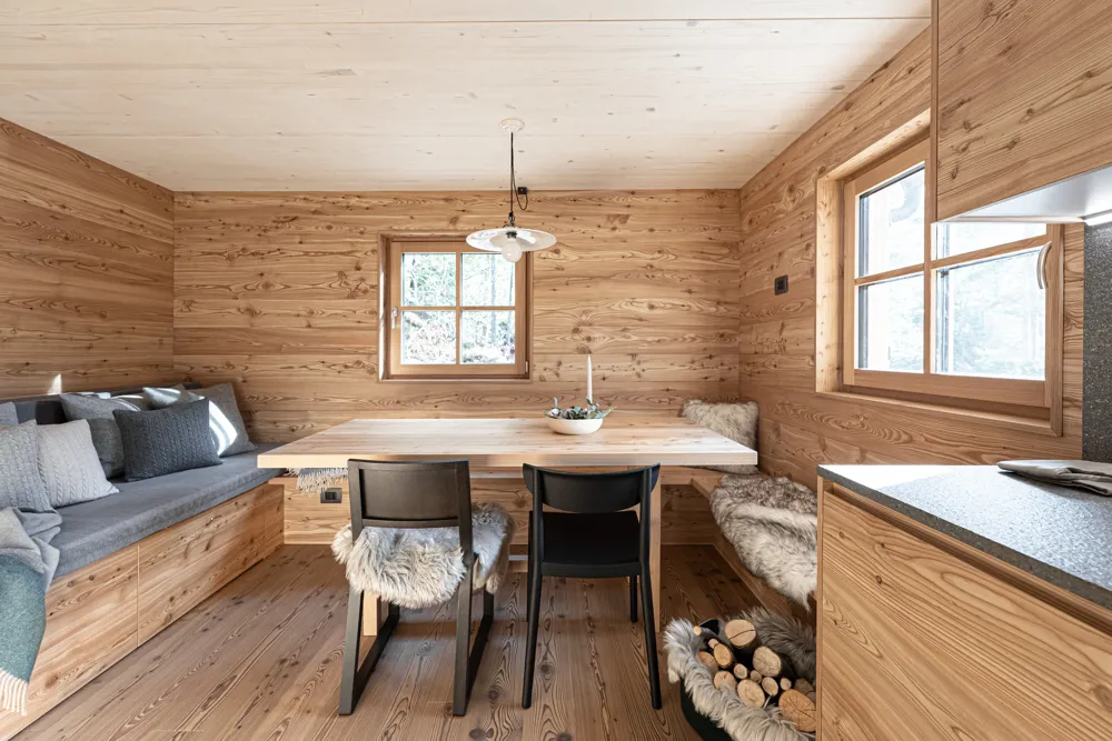 Stube in larice su misura