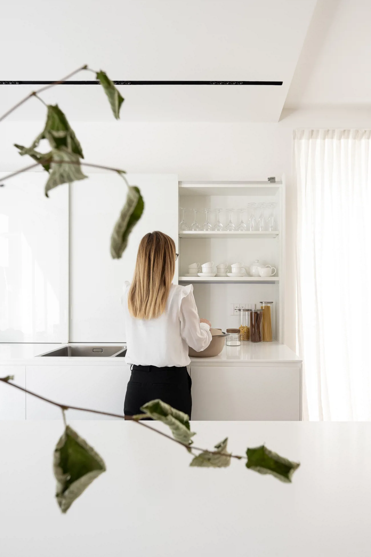 Cucina minimal su misura