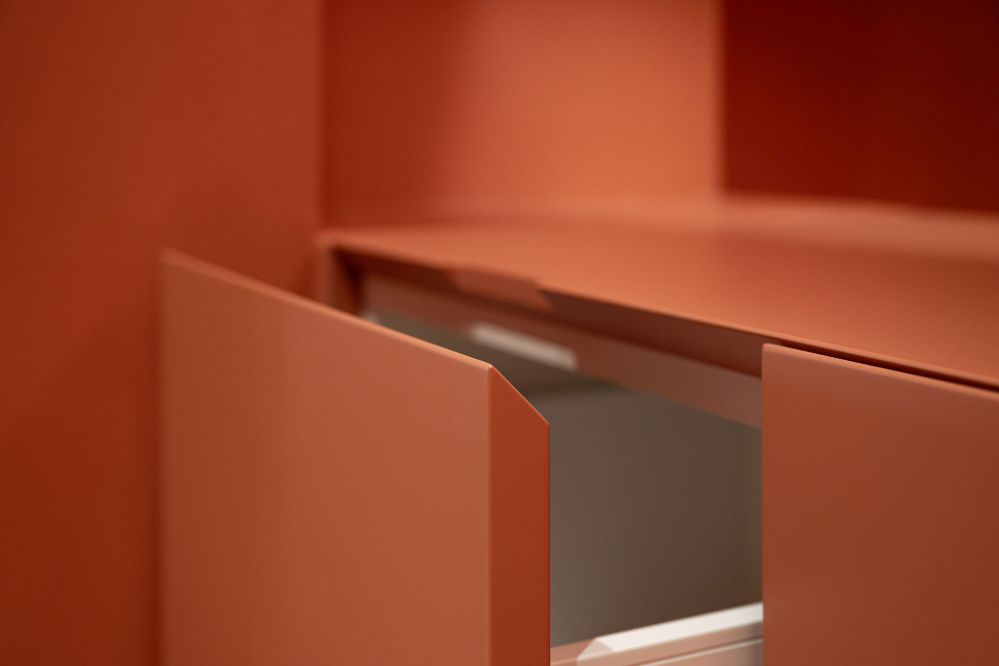 Bagno terracotta su misura realizzato da Corazzolla